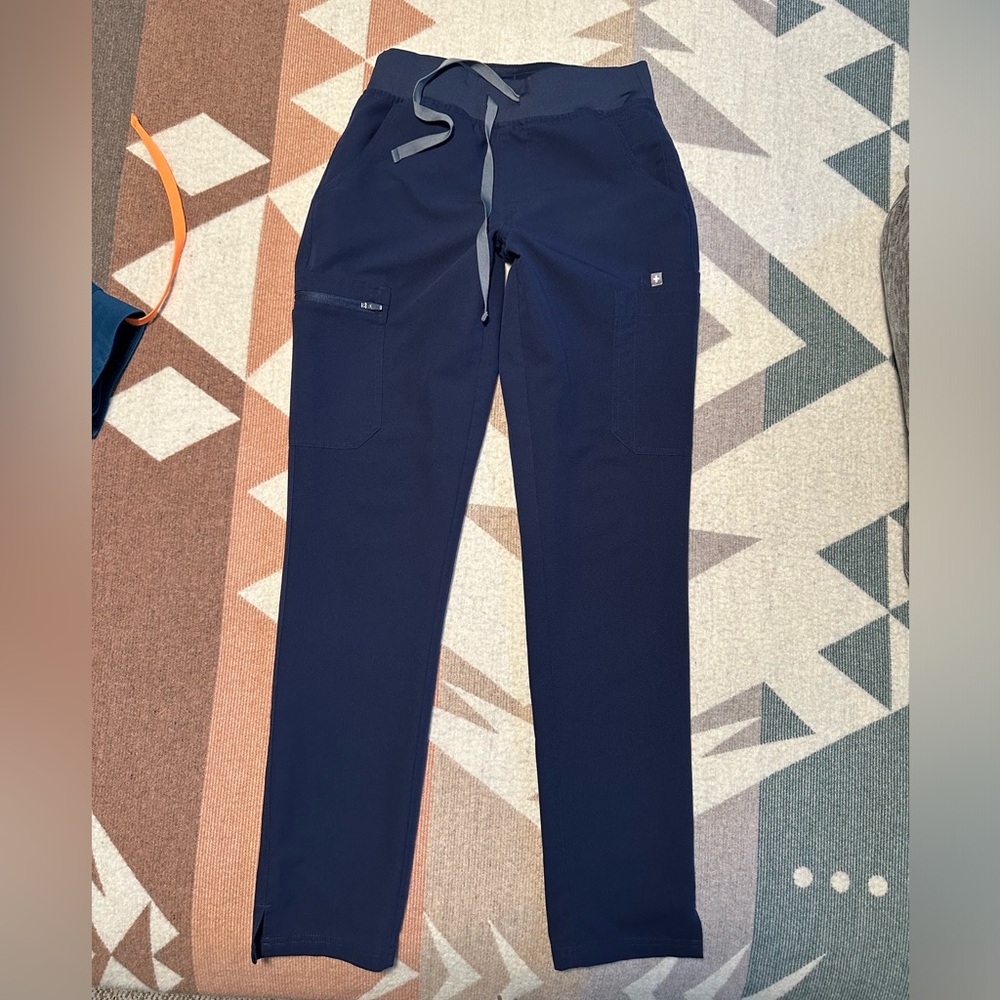 Figs Navy Pant